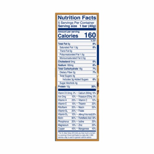 Glucerna Crispy Oat & Nuts Snack Bars Perspective: right