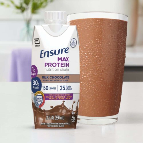 Ensure® Max Protein Cafe Mocha Nutrition Shakes Perspective: right