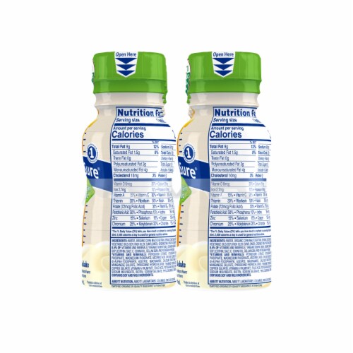 PediaSure Grow & Gain Organic Classic Vanilla Shakes Perspective: right