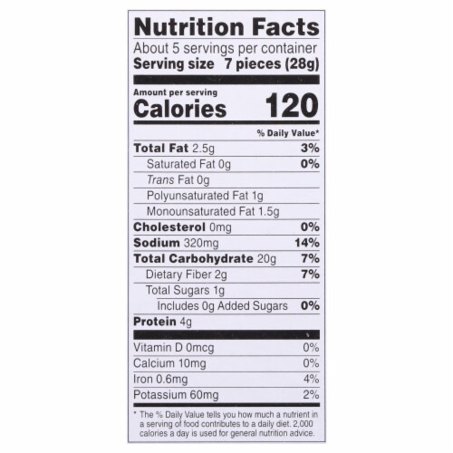 Old London® All Natural Roasted Garlic Melba Snacks Perspective: right