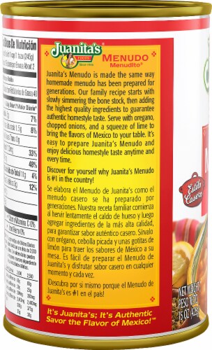 Juanita's® Menudo Perspective: right