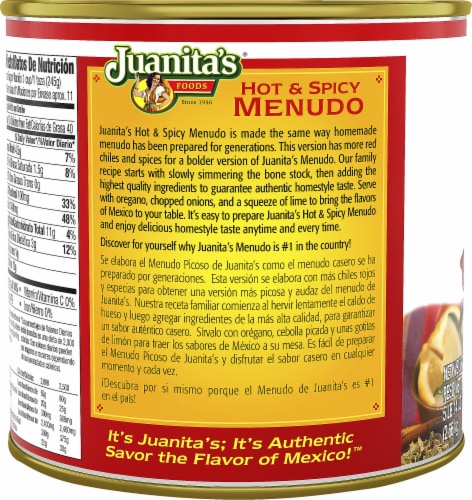 Juanita's® Hot & Spicy Menudo Perspective: right