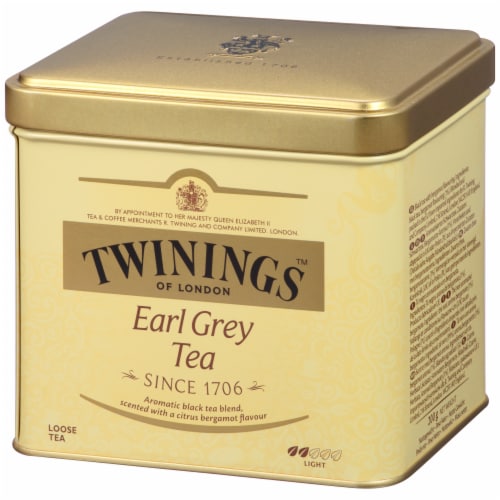 Twinings Of London Earl Grey Tea Loose Tea Tin Perspective: right