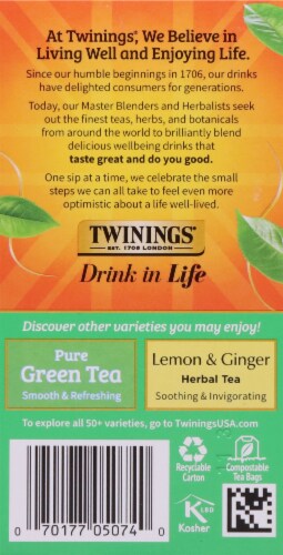 Twinings Of London® Jasmine Green Tea Bags Perspective: right