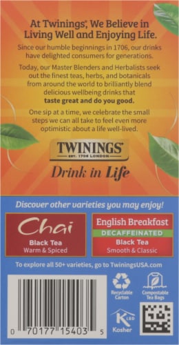 Twinings Of London® Black Tea Bags Variety Pack Perspective: right
