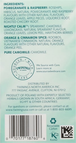 Twinings of London® Assorted Herbal Teas Variety Pack Perspective: right