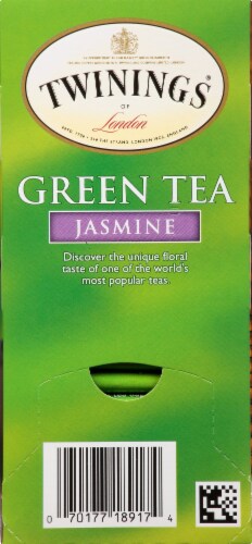 Twinings Of London Jasmine Green Tea Bags Perspective: right