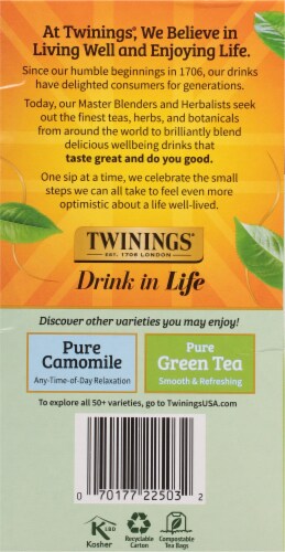 Twinings® of London Pure Peppermint Herbal Tea Perspective: right