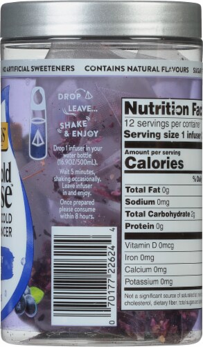 Twinings Blueberry Apple Blackcurrant Nfuse 12ct Perspective: right