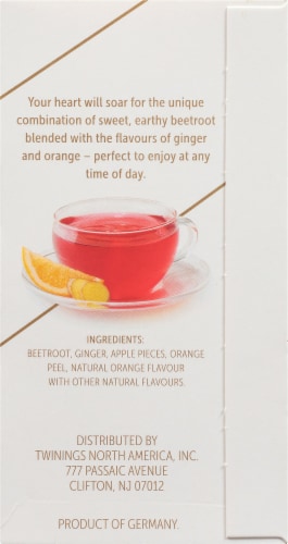 Twinings Of London Nourish Orange & Ginger Herbal Tea Bags Perspective: right