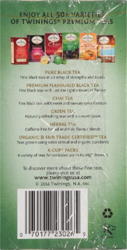 Twinings Of London 100% Pure White Tea Bags Perspective: right