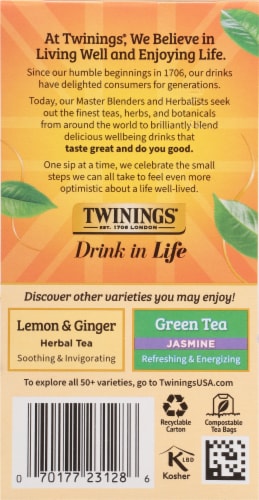 Twinings® Of London Chamomile Honey & Vanilla Tea Bags Perspective: right