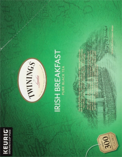 Twinings Of London Irish Breakfast Pure Black Tea K-Cup Pods Perspective: right