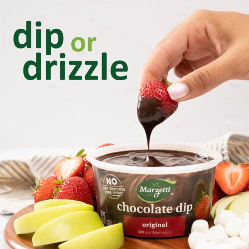Marzetti Original Chocolate Dip Perspective: right