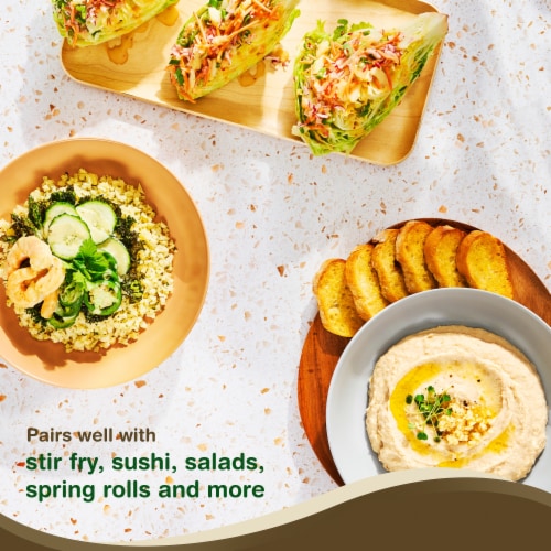 Marzetti® Simply™ Ginger Soy Salad Dressing Perspective: right