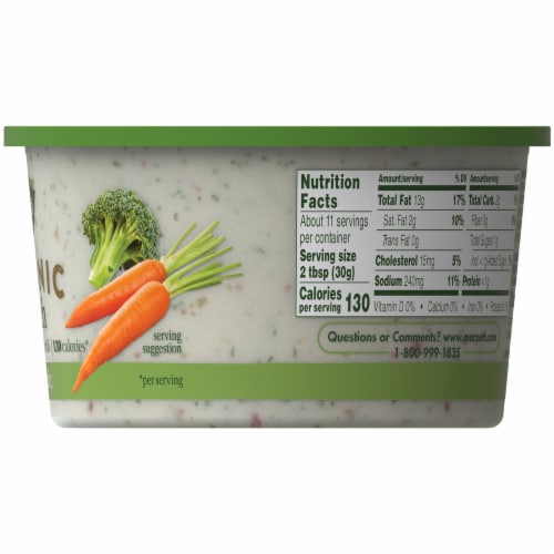 Marzetti Organic Ranch Veggie Dip Perspective: right