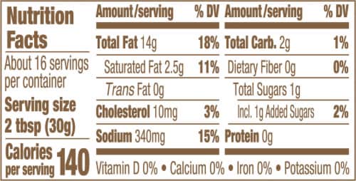 Olive Garden Creamy Garlic Dressing Perspective: right
