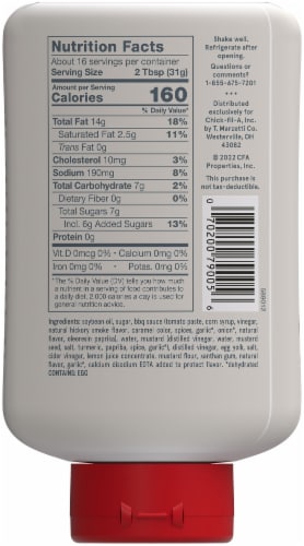 Chick-Fil-A Sauce Perspective: right