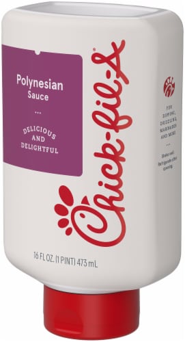 Chick-Fil-A Polynesian Sauce Perspective: right