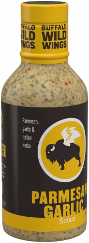 Buffalo Wild Wings Parmesan Garlic Sauce Perspective: right