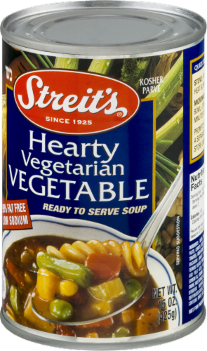 Streit's® Hearty Vegetarian Vegetable Soup Perspective: right