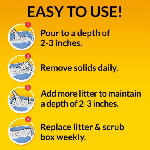 Purina Tidy Cats Non-Clumping Cat Litter Glade Clear Springs Perspective: right