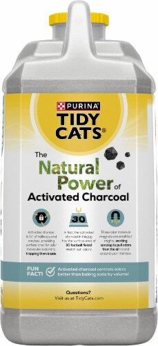 Tidy Cats® Naturally Strong® Unscented Multi-Cat Clay Clumping Litter Perspective: right