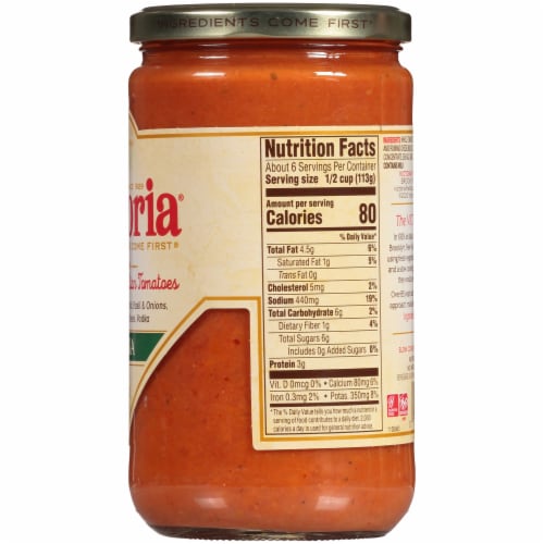 Victoria® Gluten-Free Vodka Sauce Perspective: right
