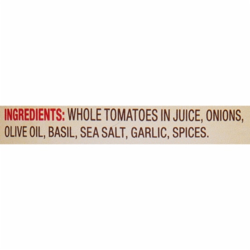 Victoria Tomato Basil Sauce Perspective: right