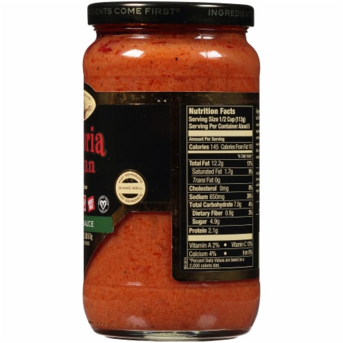 Victoria Vegan Original Vodka Sauce Perspective: right