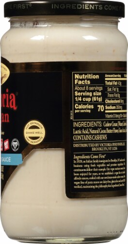 Victoria® Vegan Alfredo Sauce Perspective: right