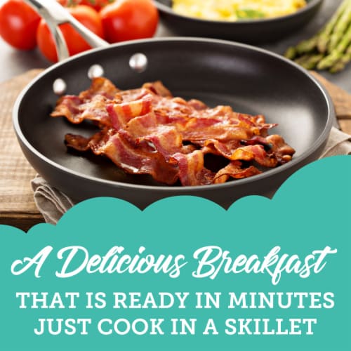 Farmland Hickory Smoked 30% Less Fat Center Cut Bacon Perspective: right