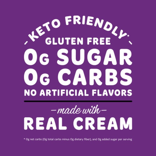Reddi Wip Zero Sugar Keto Friendly Gluten Free Whipped Topping Perspective: right