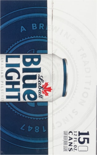 Labatt® Blue® Light Canadian Pilsener Perspective: right