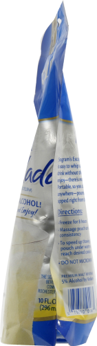 Seagram's Escapes Pina Colada Ready to Drink Cocktail Frozen Single Pouch Perspective: right