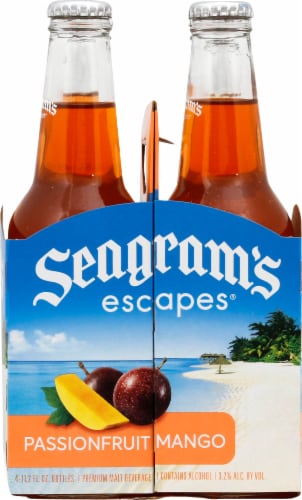 Seagram's Escapes Passionfruit Mango Cooler Perspective: right