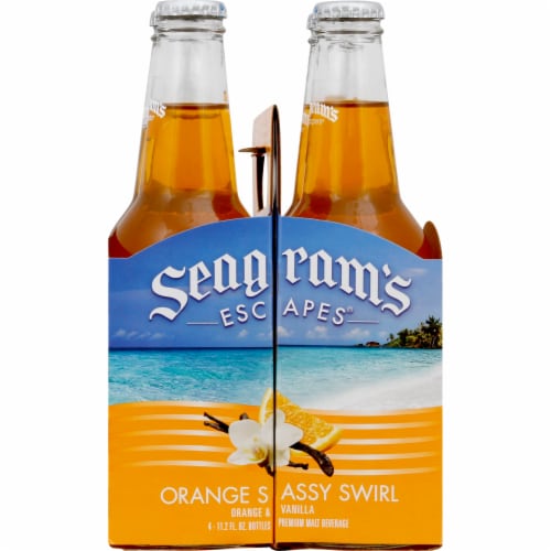 Seagram's Orange Sassy Swirl Malt Beverage Perspective: right