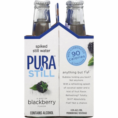 Pura Blackberry Spiked Still Water Perspective: right