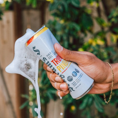 Seagram's Seltzer Hard Seltzer Variety Pack Perspective: right