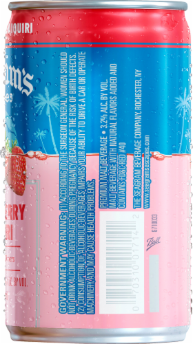 Seagram's Escapes Strawberry Daiquiri Flavored Hard Beverage Perspective: right
