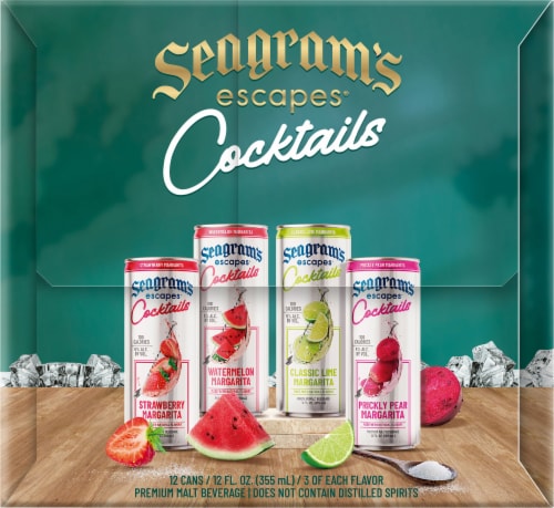 Seagrams's Escapes® Variety Margarita Can Perspective: right