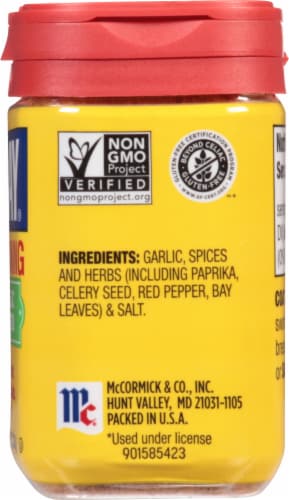 Old Bay® Garlic & Herb Seasoning Perspective: right
