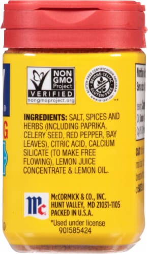 Old Bay® Lemon & Herb Seasoning Perspective: right