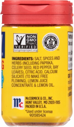 Old Bay® Lemon & Herb Seasoning Perspective: right