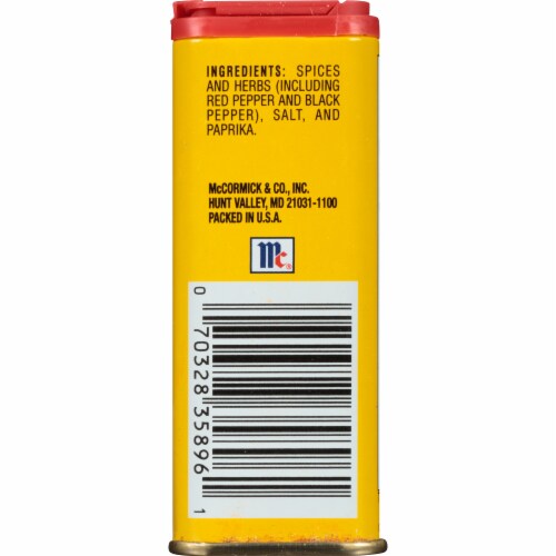 Old Bay Reduced Sodium Seasoning Perspective: right