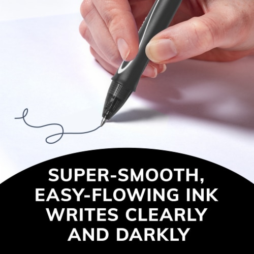 BIC® Gel-ocity® Quick Dry Gel Pens - Black Perspective: right