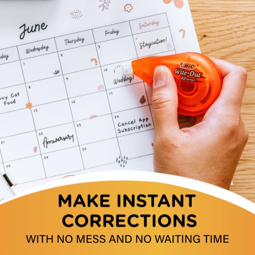 BIC® Wite Out® Correction Tape Perspective: right