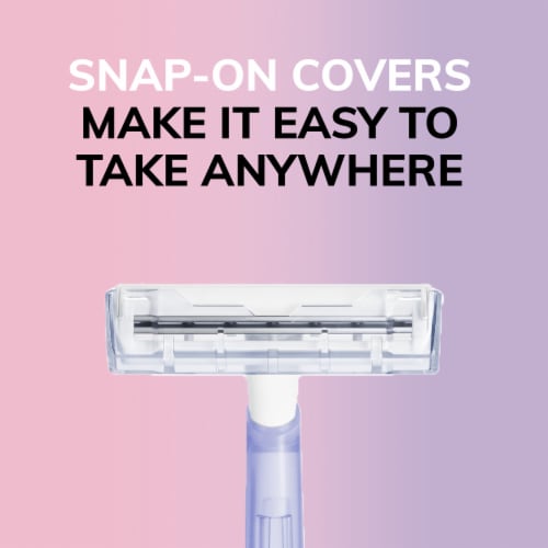 BIC® Silky Touch® Value Pack Women's Disposable Razors Perspective: right