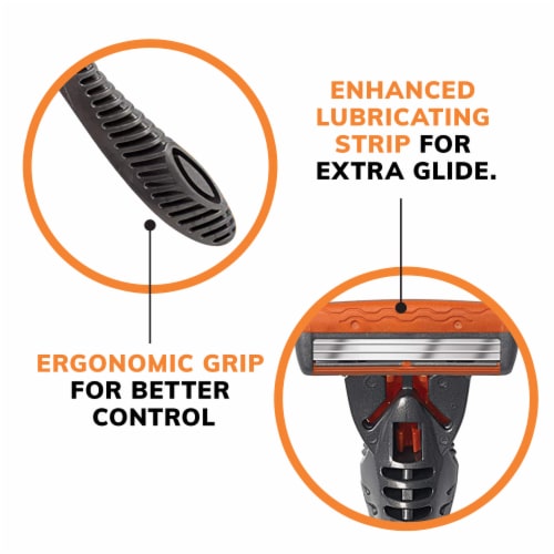 BIC® Comfort 3® Refillable Razor Gift Set Perspective: right