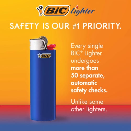 BIC® Long Lasting Disposable Lighter Perspective: right